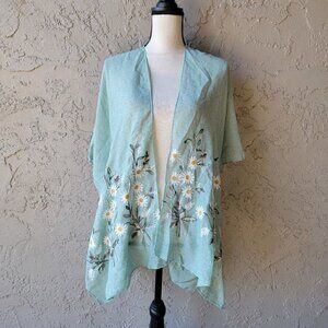 NEW Embroidered Kimono